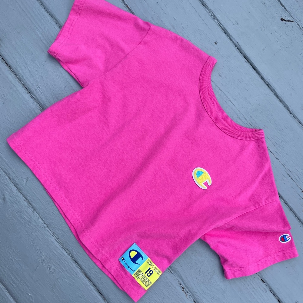 Champion crop t shirt